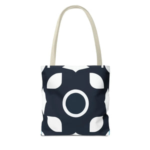 Abstract Black and White Tote Bag - Polyester - Dipaliz - Bags