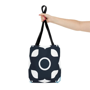 Abstract Black and White Tote Bag - Polyester - Dipaliz - Bags