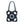 Abstract Black and White Tote Bag - Polyester - Dipaliz - Bags