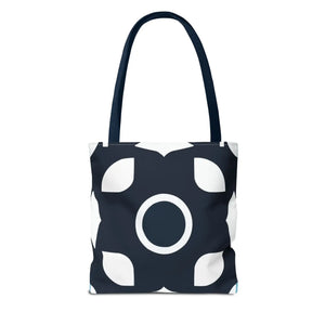 Abstract Black and White Tote Bag - Polyester - Dipaliz - Bags