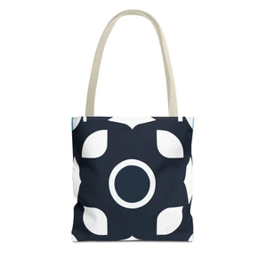 Abstract Black and White Tote Bag - Polyester - Dipaliz - Bags