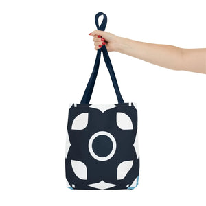 Abstract Black and White Tote Bag - Polyester - Dipaliz - Bags