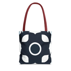 Abstract Black and White Tote Bag - Polyester - Dipaliz - Bags