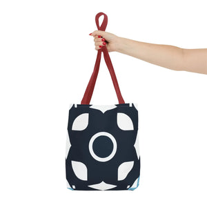 Abstract Black and White Tote Bag - Polyester - Dipaliz - Bags