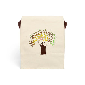 Chic Neoprene Lunch Bag - Canvas Roll Top Tote - Dipaliz - Bags