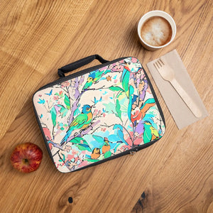 Insulated Neoprene Lunch Bag - Birds and Trees - Dipaliz - Bags