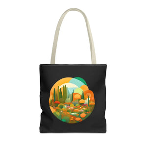Durable Print Tote Bag - Trees Landscape Polyester - Dipaliz - Bags