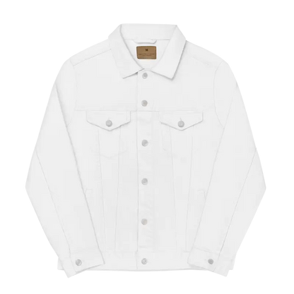 Dipaliz Unisex Denim Jacket: Comfort Meets Cool Style - White / s Clothing