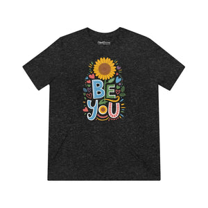 Soft Unisex Triblend Tee be you Cotton Blend - Dipaliz - T-shirts