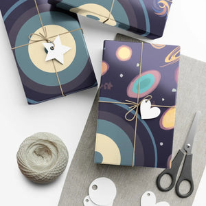 Cosmic Gift Wrap Papers - Galaxy Satin Sheets - Dipaliz - Wrapping Paper