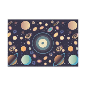 Cosmic Gift Wrap Papers - Galaxy Satin Sheets - Dipaliz - Wrapping Paper