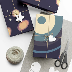 Cosmic Gift Wrap Papers - Galaxy Satin Sheets - Dipaliz - Wrapping Paper