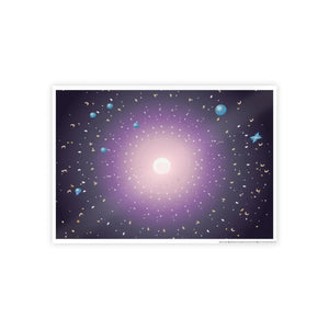 Space and Galaxies Gloss Posters – Eco-friendly - Dipaliz - Prints & Visual Artwork