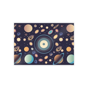 Vibrant Space Poster – Gloss Planets Print - Dipaliz - Posters Prints & Visual Artwork