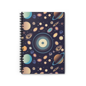 Modern Ruled Line Notebook - Creative Space - Dipaliz - Notebooks & Notepads