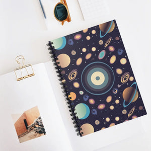 Modern Ruled Line Notebook - Creative Space - Dipaliz - Notebooks & Notepads