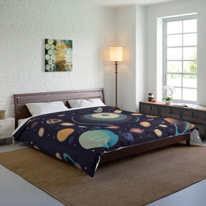 Starry Universe Quilt - Soft King Size Bedding - Dipaliz - Quilts & Comforters