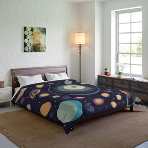 Starry Universe Quilt - Soft King Size Bedding - Dipaliz - Quilts & Comforters