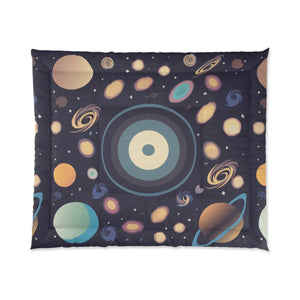 Starry Universe Quilt - Soft King Size Bedding - Dipaliz - Quilts & Comforters