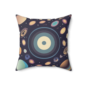 Modern Spun Polyester Square Pillow - Vibrant Decor - Dipaliz - Throw Pillows