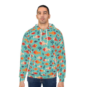 Unisex Pullover Hoodie - All Over Print Comfort Style - Dipaliz - Hoodies