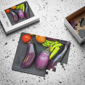 Educational Kids’ Puzzle - Fresh Vegetables Rounded Corners - Dipaliz - Jigsaw Puzzles