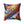 Vibrant Background Polyester Square Pillow - Dipaliz - Throw Pillows