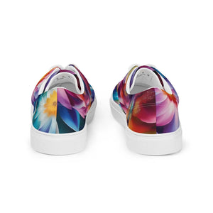 Vibrant Women’s Canvas Shoes - Color Flowers - Dipaliz - Sneakers