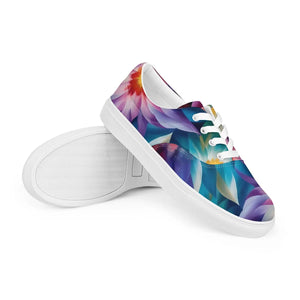 Vibrant Women’s Canvas Shoes - Color Flowers - Dipaliz - Sneakers