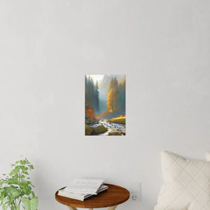 Vibrant Wall Decals - Durable Polyester River Woods - Dipaliz - Home Decor