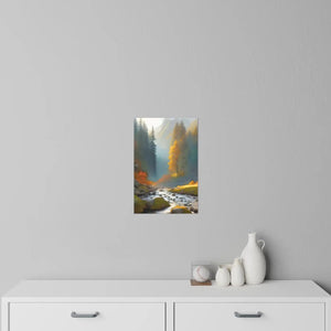 Vibrant Wall Decals - Durable Polyester River Woods - Dipaliz - Home Decor