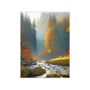 Vibrant Wall Decals - Durable Polyester River Woods - Dipaliz - Home Decor