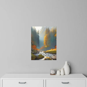 Vibrant Wall Decals - Durable Polyester River Woods - Dipaliz - Home Decor