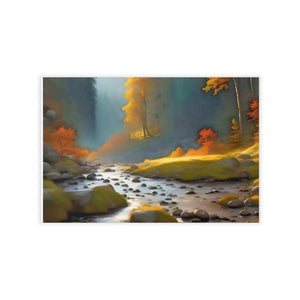 Vibrant Wall Decals - Durable Polyester River Woods - Dipaliz - Home Decor