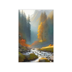 Vibrant Wall Decals - Durable Polyester River Woods - Dipaliz - Home Decor