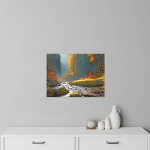Vibrant Wall Decals - Durable Polyester River Woods - Dipaliz - Home Decor