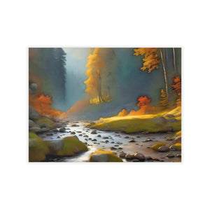 Vibrant Wall Decals - Durable Polyester River Woods - Dipaliz - Home Decor