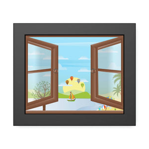 Scenic Framed Paper Posters - Modern Wall Art - Dipaliz - Prints & Visual Artwork