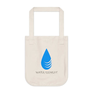 Bold Water Element Canvas Tote Bag - Dipaliz - Bags