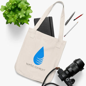 Bold Water Element Canvas Tote Bag - Dipaliz - Bags