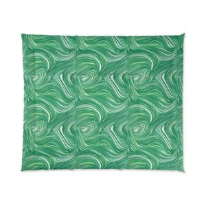 Modern Wavy Abstract Bedding - Soft Polyester - Dipaliz - Quilts & Comforters