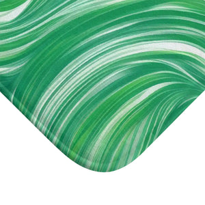Wavy Pattern Bath Mat – Pre Constructed Microfiber - Dipaliz - Mats & Rugs