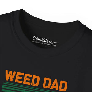 Eco-friendly Unisex Ultra Cotton Tee Weed Dad - Dipaliz - T-shirts