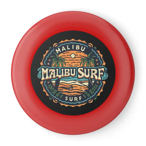 Wham o Frisbee Malibu Surf - Ultimate Outdoor Flying Disc - Dipaliz - Red / 10.9’’ - Discs