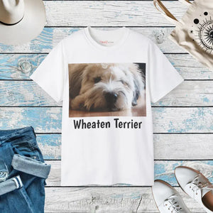 Unisex Ultra Cotton Tee - Wheaten Terrier Love - Dipaliz - White / s - T-shirts