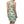 Racerback Dress Yellow Flowers Teal Print Bold Style Dipaliz - Dresses
