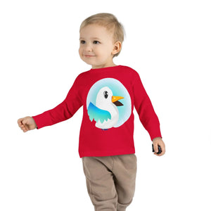 Eco-friendly Toddler Long Sleeve Tee - Soft Cotton - Dipaliz - Baby & Tops