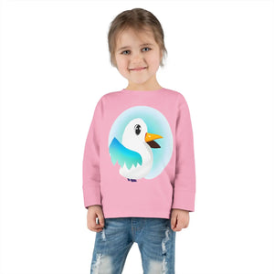 Eco-friendly Toddler Long Sleeve Tee - Soft Cotton - Dipaliz - Baby & Tops
