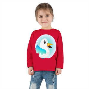 Eco-friendly Toddler Long Sleeve Tee - Soft Cotton - Dipaliz - Baby & Tops