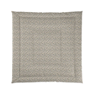 White Daisy Flowers Comforter – Plush Bedding - Dipaliz - Quilts & Comforters